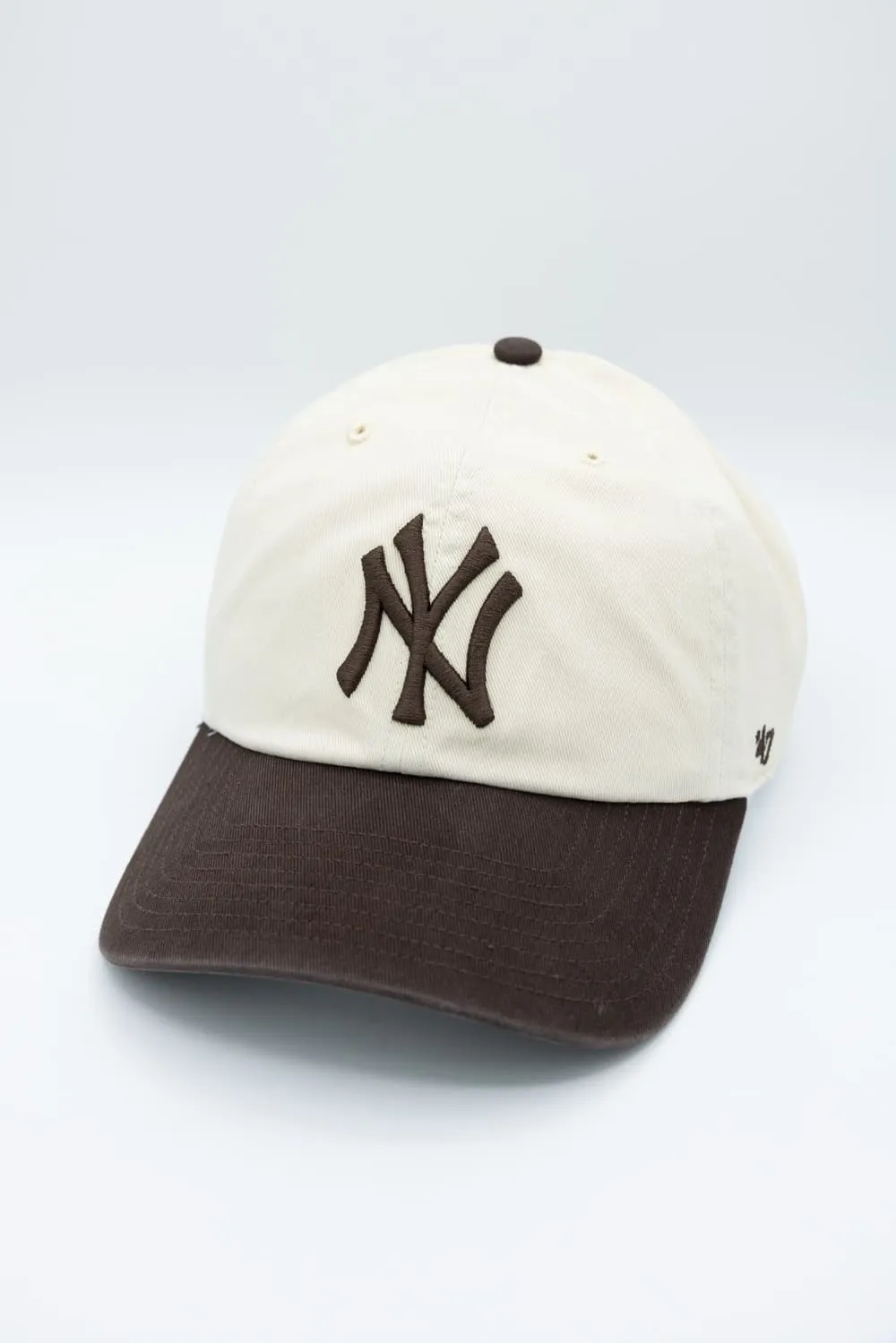 47 New York Yankees Clean Up Hat in Brown/Cream | B-RGWTT17GWS-NTF sold by Glik’s product image thumbnail 2