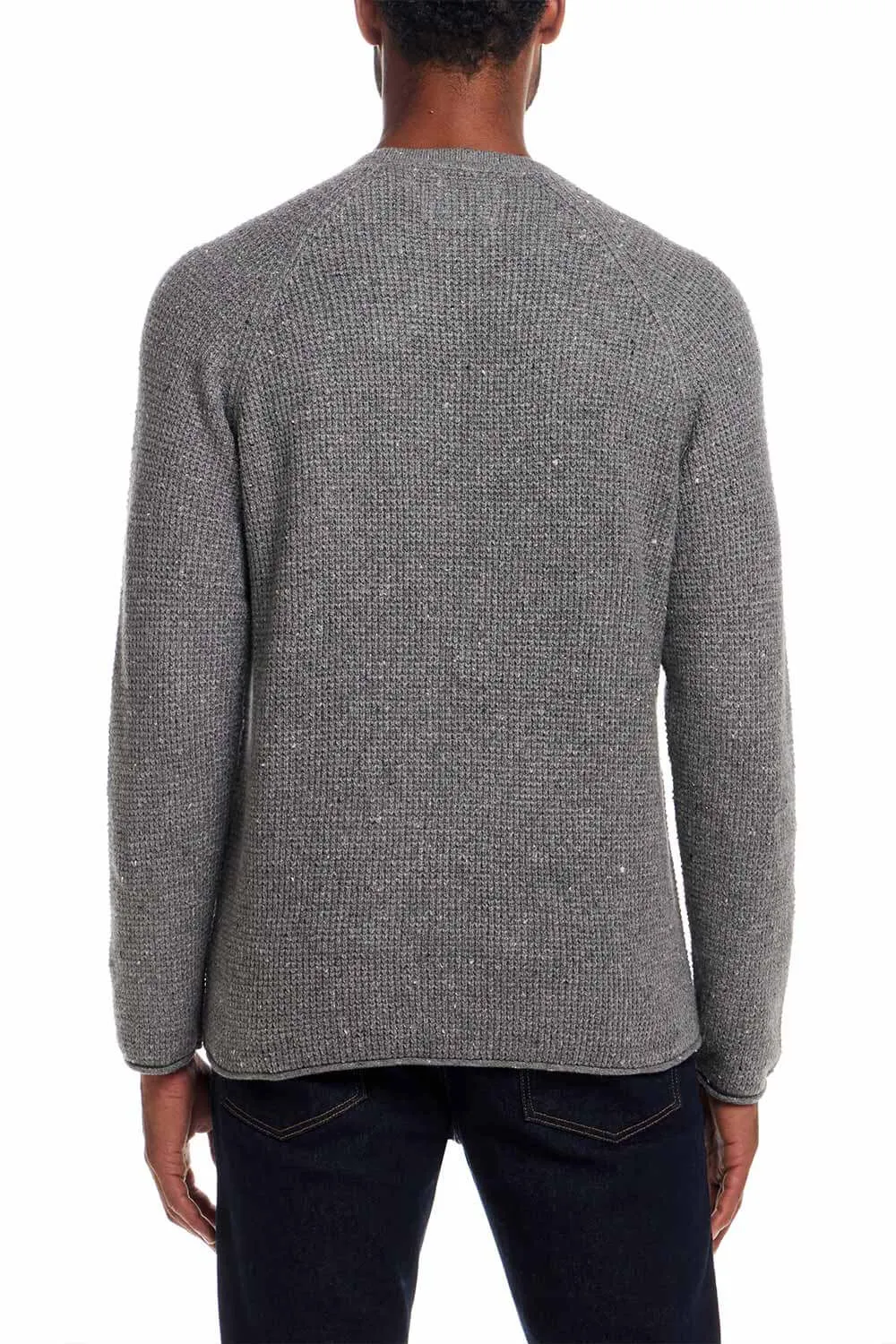 Weatherproof Vintage Waffle Donegal Sweater for Men in Grey | F2540700GK-GREY sold by Glik’s product image thumbnail 2