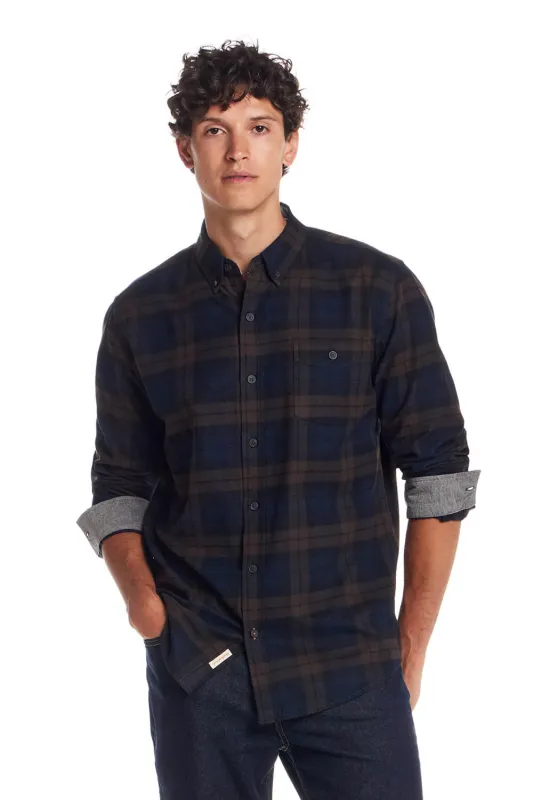 Weatherproof Vintage Brushed Flannel Shirt for Men in Toffee | F2585572GK-TOFFEE sold by Glik’s