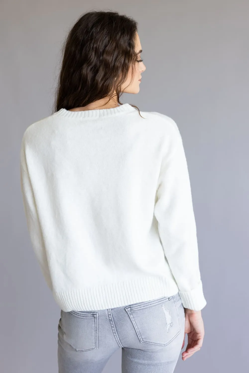 Simply Southern Anastasia Crew Neck Sweater for Women in Cream | PP-0225-SWTR-ANASTASIA-SCHL sold by Glik’s product image thumbnail 3