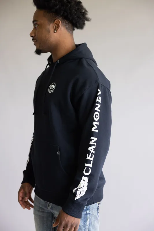 Troll Co. Haggler Hands Hoodie for Men in Black | TC2505-BLACK sold by Glik’s