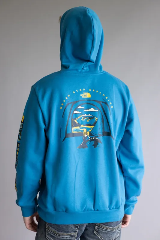 The North Face Evolution Tent Hoodie for Men in Dusk Blue | NF0A8F1Q-BOM BLUE sold by Glik’s
