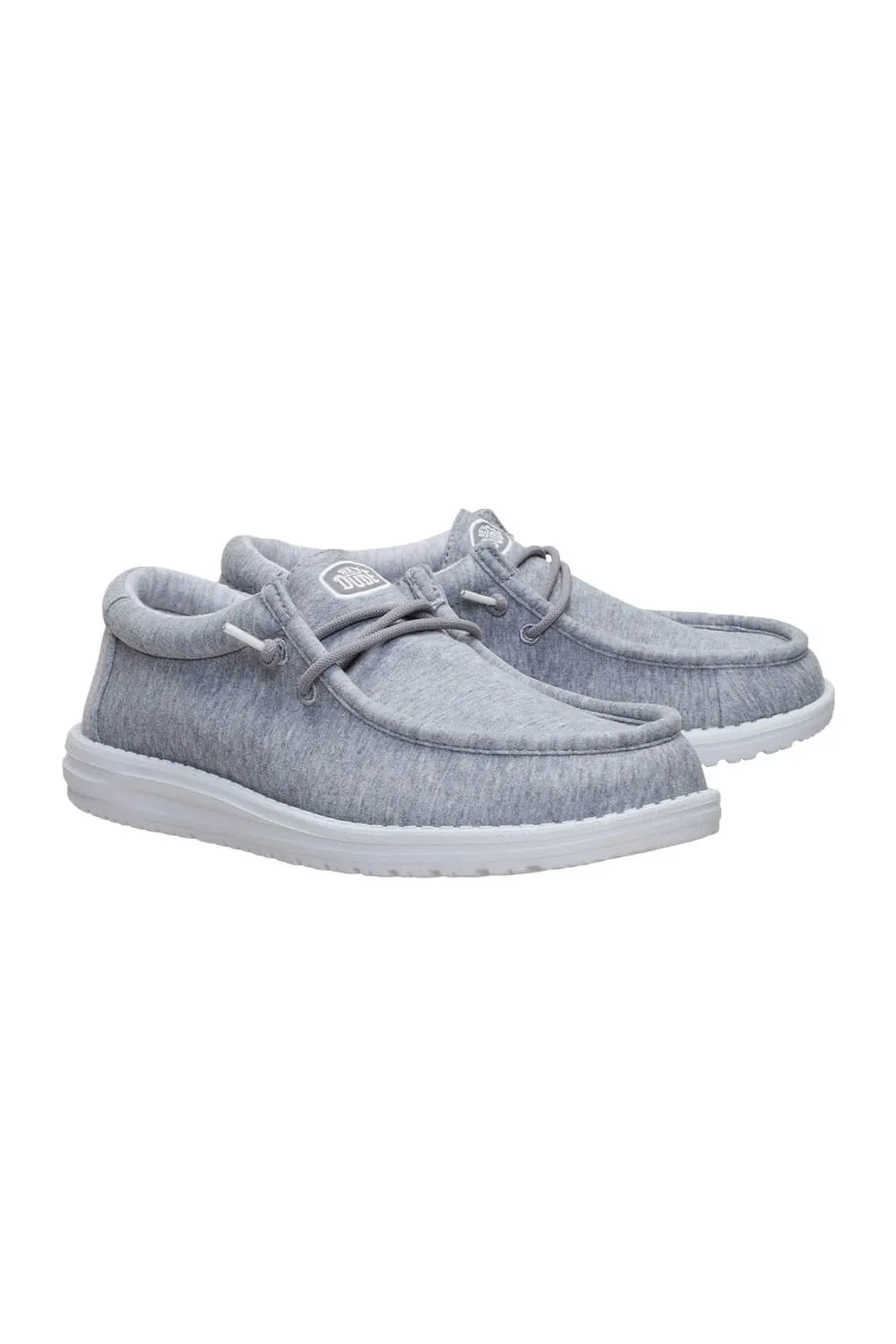 HEYDUDE Men’s Wally Stretch Jersey Shoes in Gray | 45433-030 sold by Glik’s