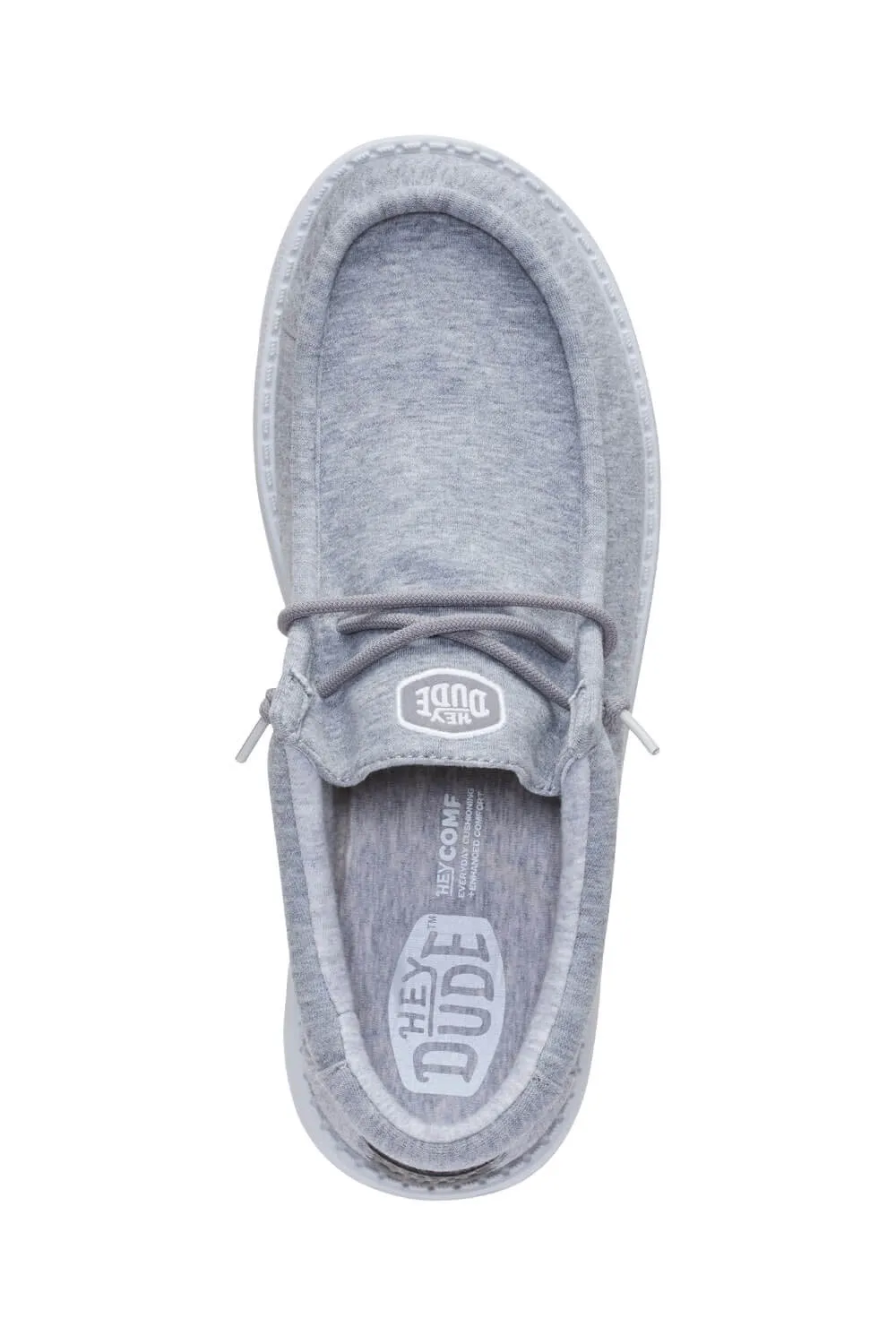 HEYDUDE Men’s Wally Stretch Jersey Shoes in Gray | 45433-030 sold by Glik’s product image thumbnail 5