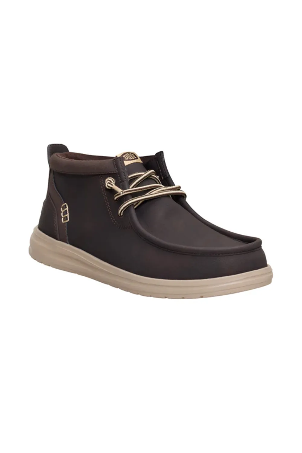 HEYDUDE Mens Wally Mid Gripr Classic in Mole Brown | 42051-2IV sold by Glik’s product image thumbnail 2
