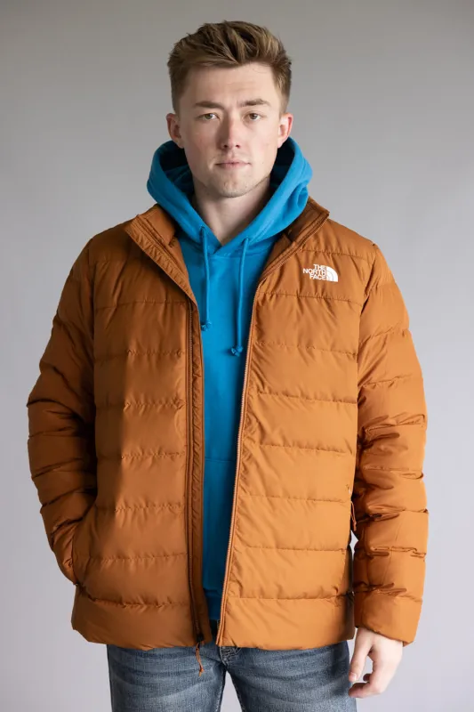 The North Face Aconcagua 3 Jacket for Men in Burnt Umber | NF0A84HZ-BOE UMBER sold by Glik’s