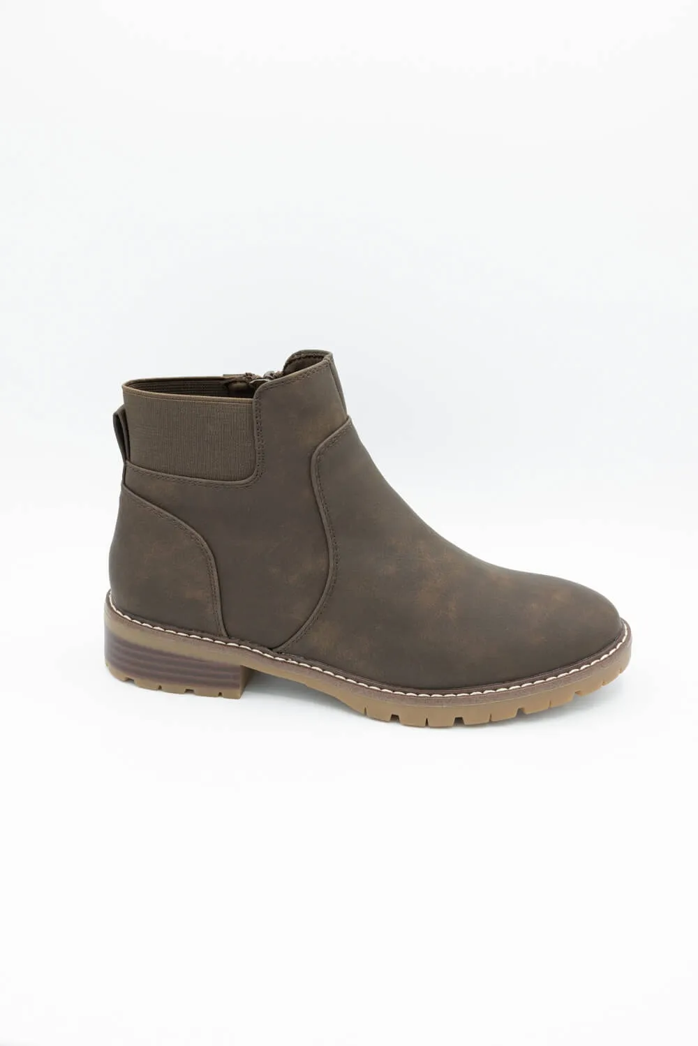 Rocket Dog Noelani Booties for Women in Brown | NOELANI-DK BROWN sold by Glik’s product image thumbnail 3