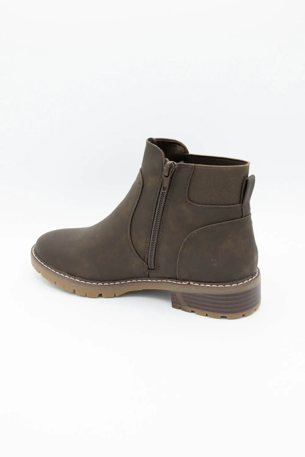 Rocket Dog Noelani Booties for Women in Brown | NOELANI-DK BROWN sold by Glik’s product image thumbnail 4