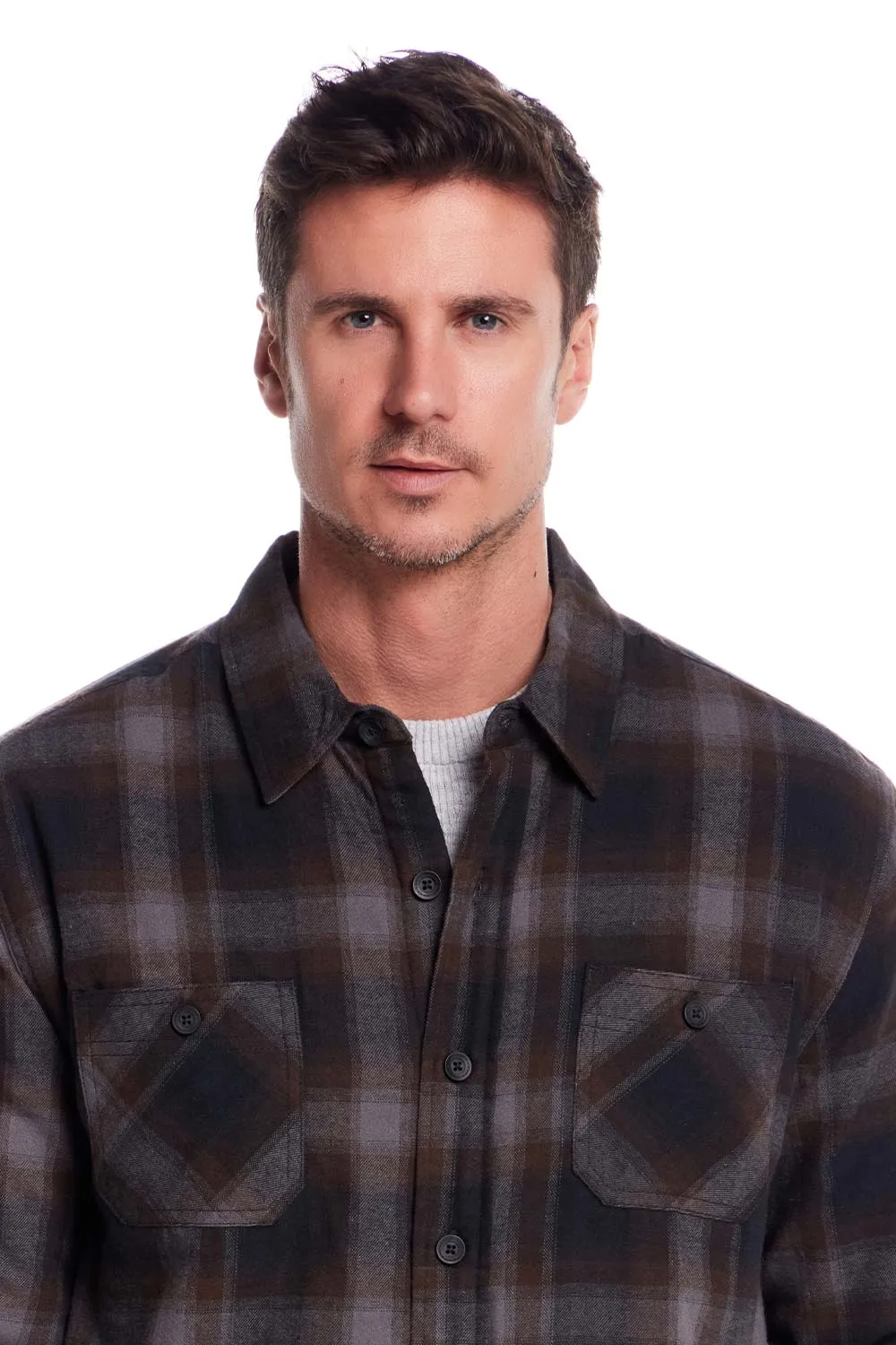 Weatherproof Vintage Sherpa Lined Shirt Jacket for Men in Mocha | F255441GK-MOCHA sold by Glik’s product image thumbnail 5