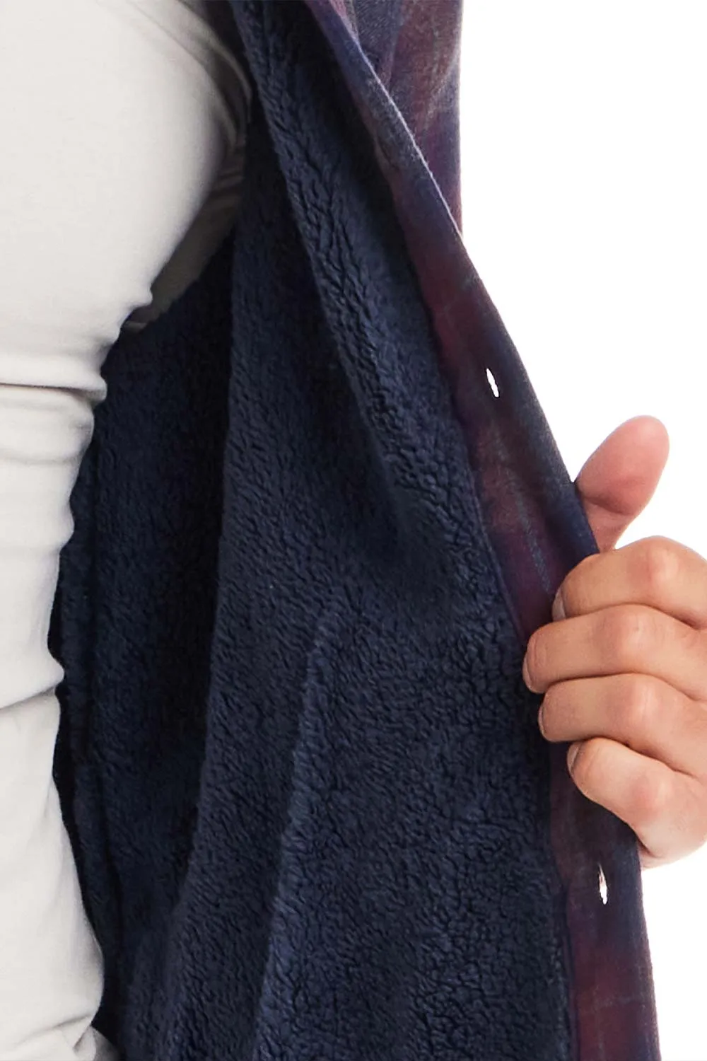 Weatherproof Vintage Sherpa Lined Shirt Jacket for Men in Mocha | F255441GK-MOCHA sold by Glik’s product image thumbnail 2