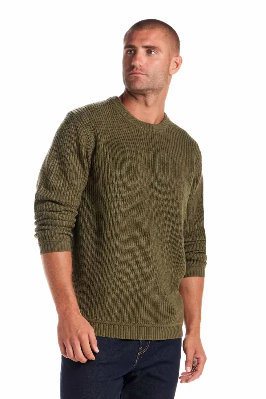 Weatherproof Vintage Cardi Stitch Sweater for Men in Moss | F2540228GK-WINTERMOSS sold by Glik’s