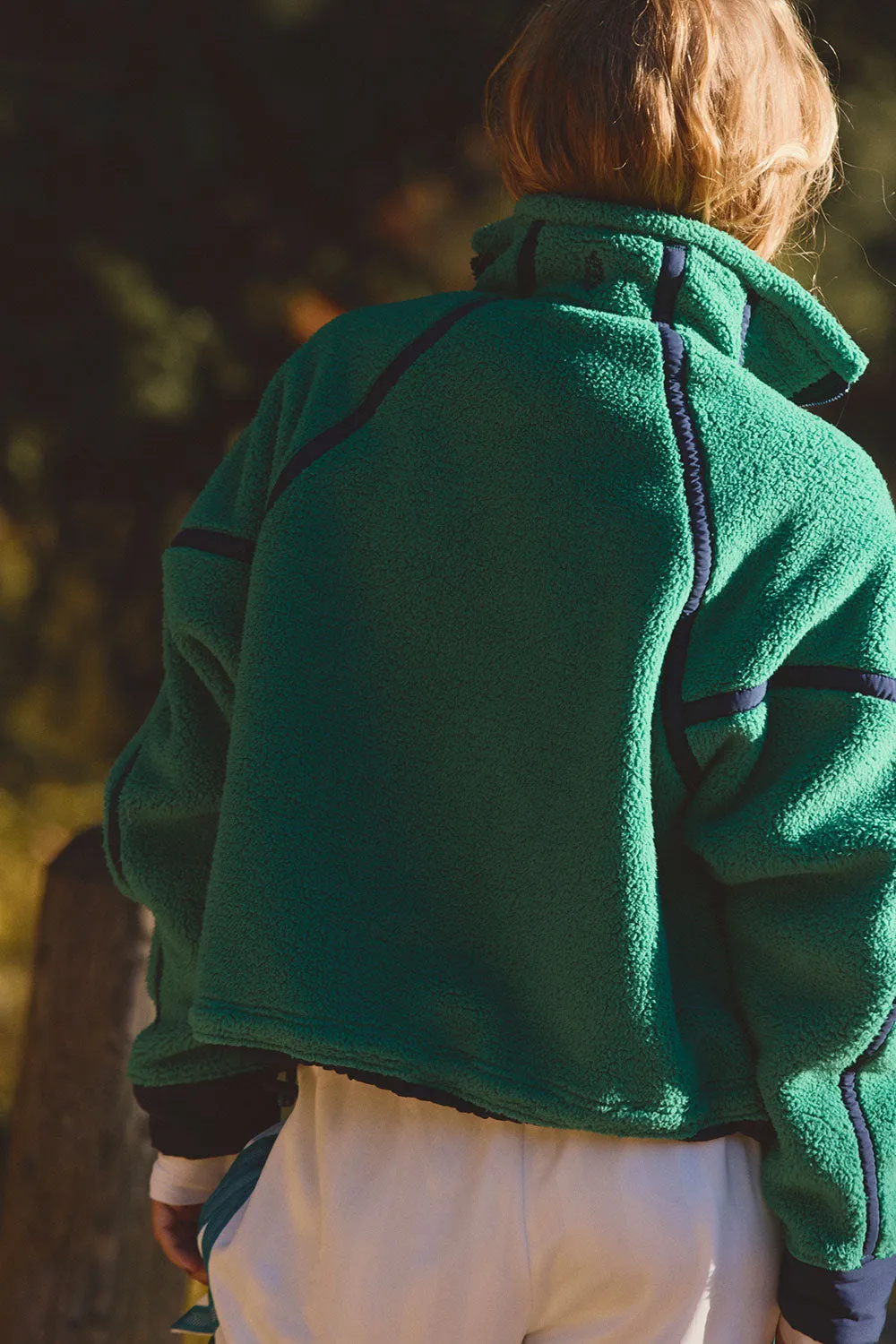 FP Movement Mountain High ½ Zip Fleece for Women in Green Glow | OB1606838-GREENGLOW sold by Glik’s product image thumbnail 2