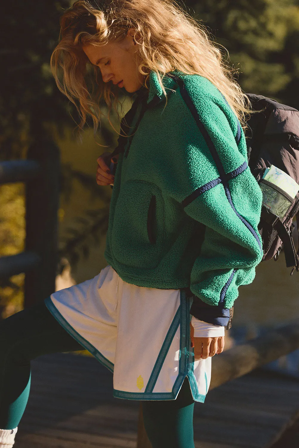 FP Movement Mountain High ½ Zip Fleece for Women in Green Glow | OB1606838-GREENGLOW sold by Glik’s product image thumbnail 3