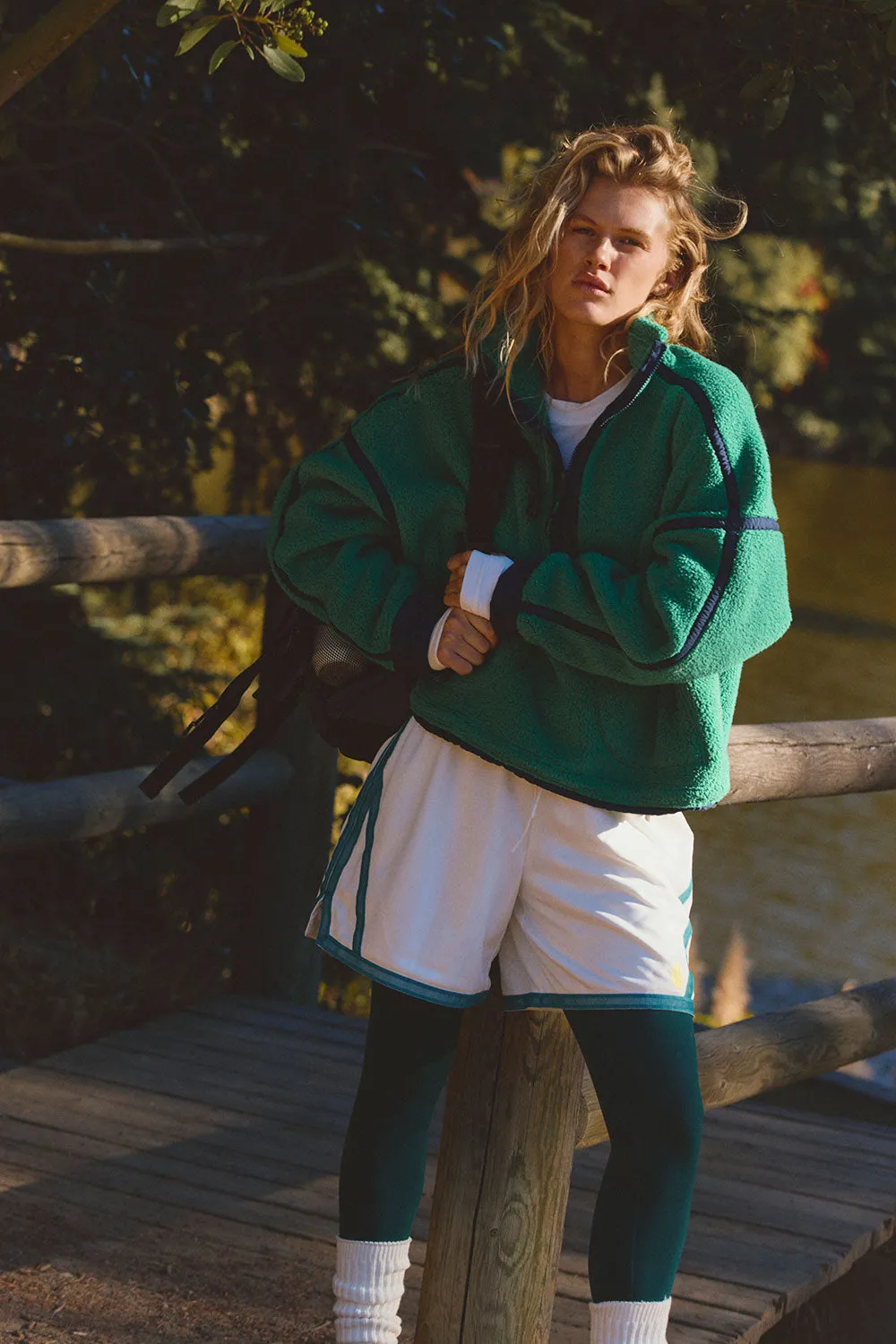 FP Movement Mountain High ½ Zip Fleece for Women in Green Glow | OB1606838-GREENGLOW sold by Glik’s product image thumbnail 4