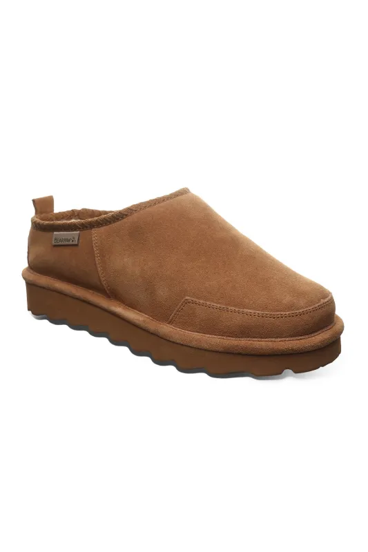 Bearpaw Damian Slippers for Men in Hickory | 3324M-220-HICKORY sold by Glik’s