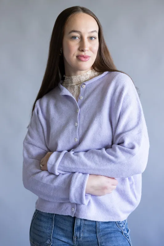 Things Between Piper Cardigan for Women in Lavender | TBW237-LAV sold by Glik’s