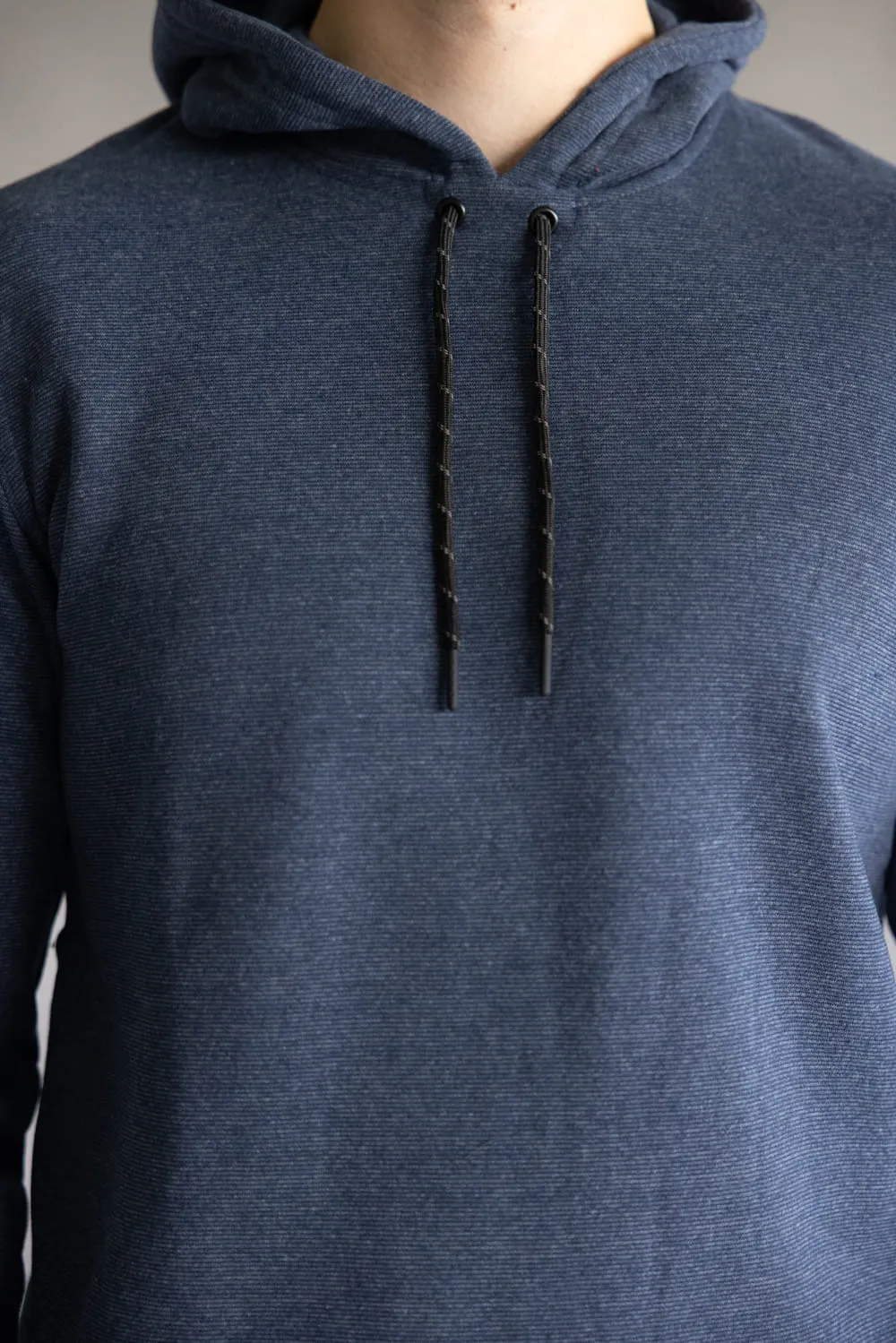 Fleece Lined Hoodie for Men in Navy | TT8115GL-NAVY sold by Glik’s product image thumbnail 4