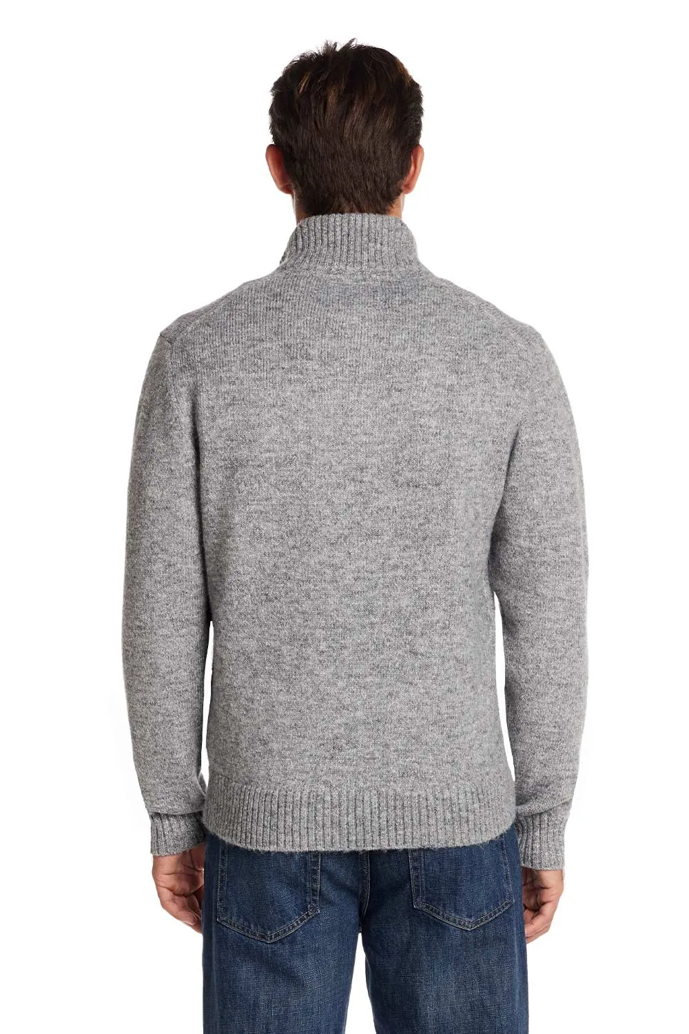 Weatherproof Vintage Fuzzy Quarter Zip for Men in Grey | F2540788GK-GREY sold by Glik’s product image thumbnail 2