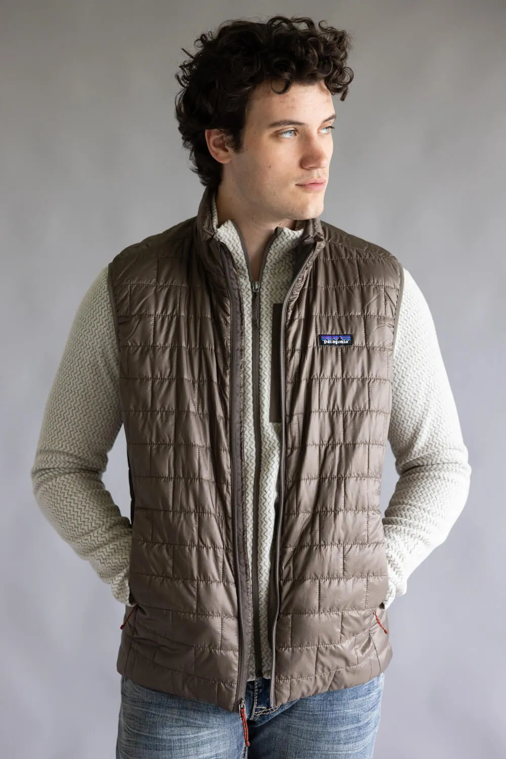 Patagonia Men’s Nano Puff Vest in Marlow Brown | 84243-MRLB BROWN sold by Glik’s product image thumbnail 4