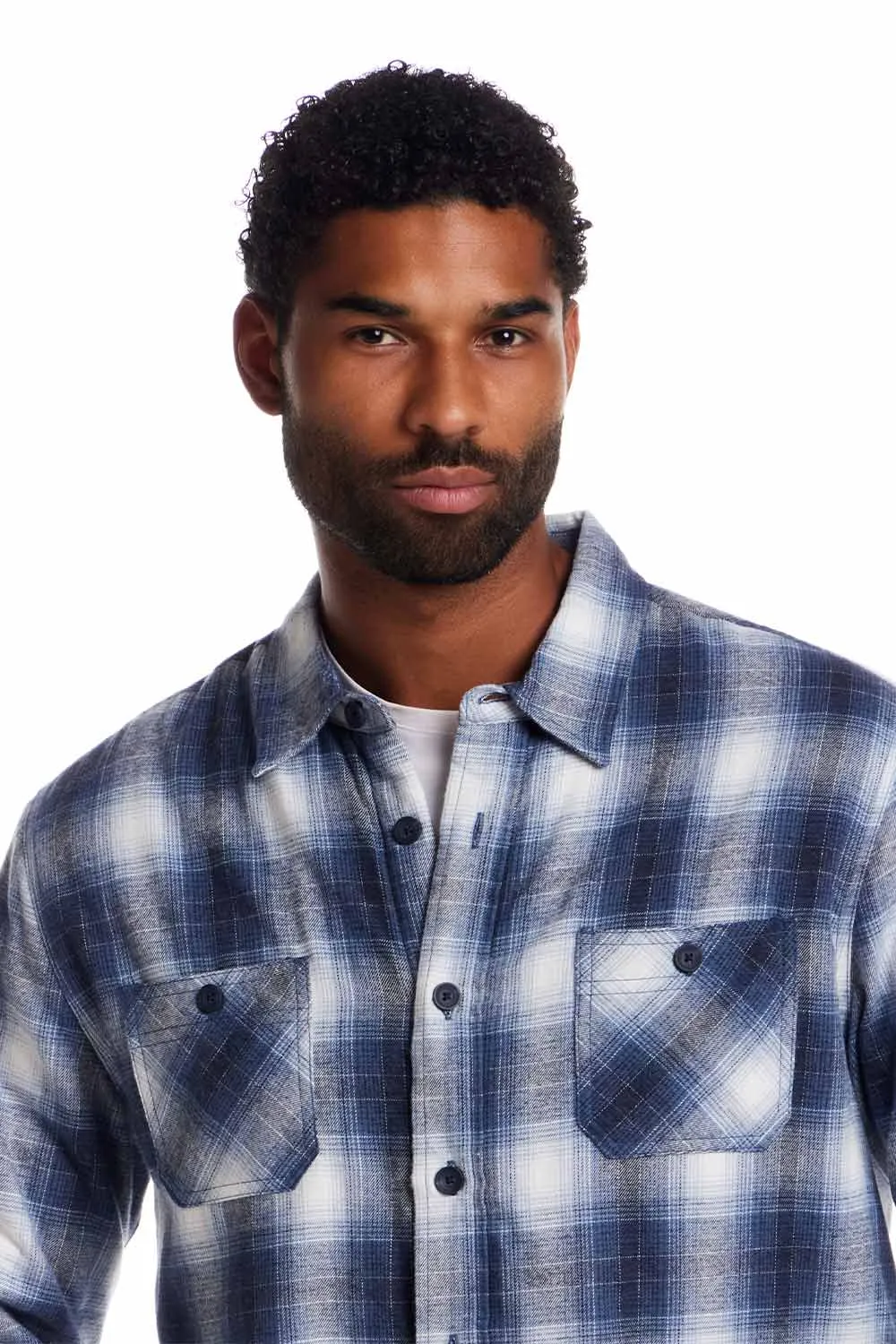 Weatherproof Vintage Sherpa Lined Shirt Jacket for Men in Harbor Bay | F255441GK-HARBORBAY sold by Glik’s product image thumbnail 4