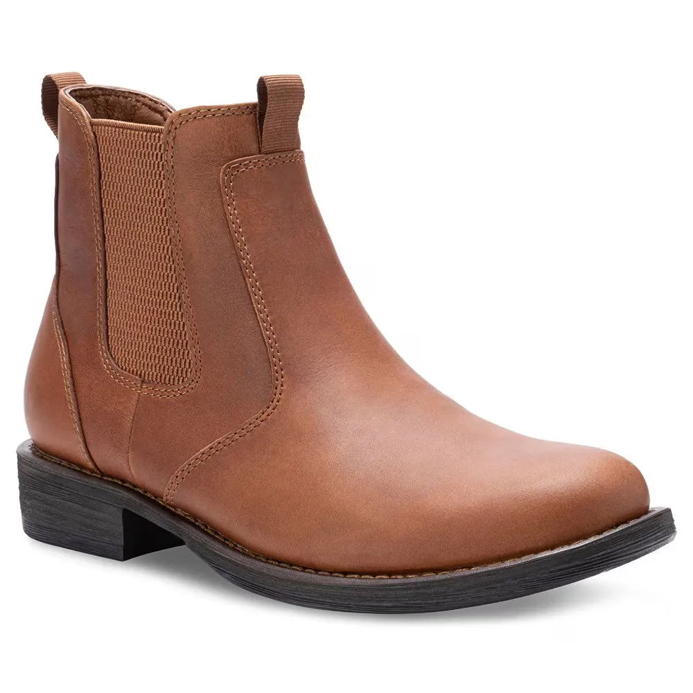 Eastland Daily Double Chelsea Boots for Men in Oak | 7175-27 sold by Glik’s