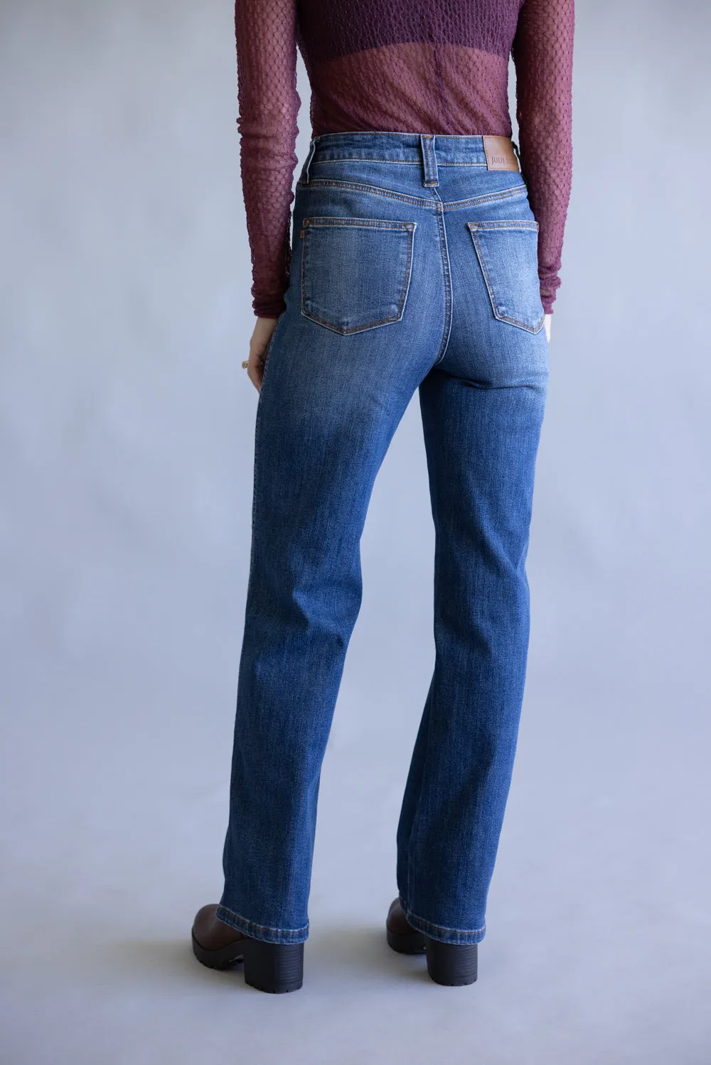 Judy Blue Tummy Control Straight Leg Jeans for Women | 881000REG sold by Glik’s product image thumbnail 5