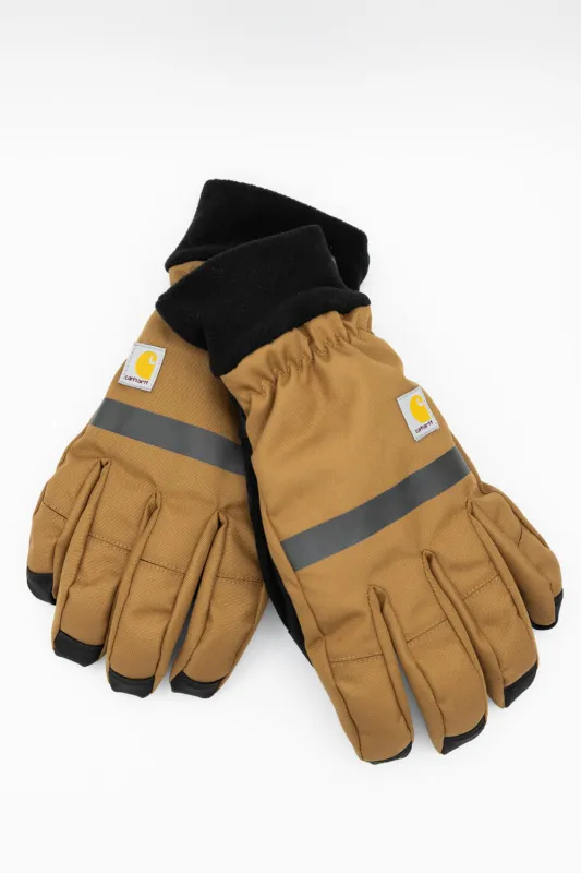 Carhartt Insulated Defender Gloves for Men in Brown | GL0838-MBRNBLK sold by Glik’s