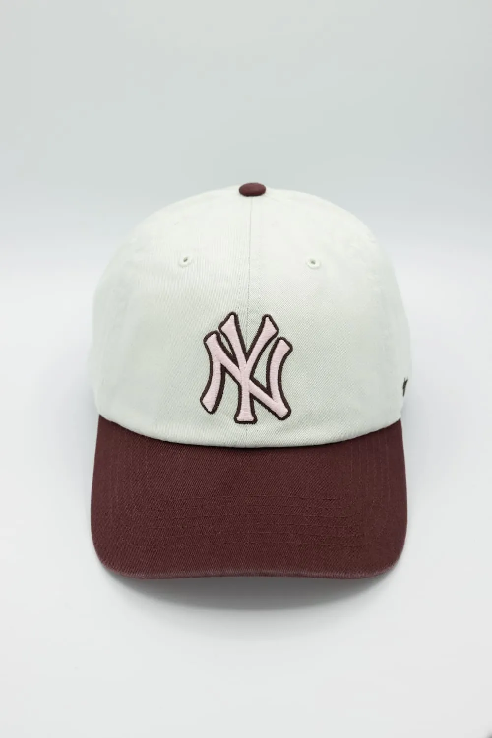 47 New York Yankees Clean Up Hat in Burgundy/Pink | B-LVTRC17GWS-SS sold by Glik’s product image thumbnail 4