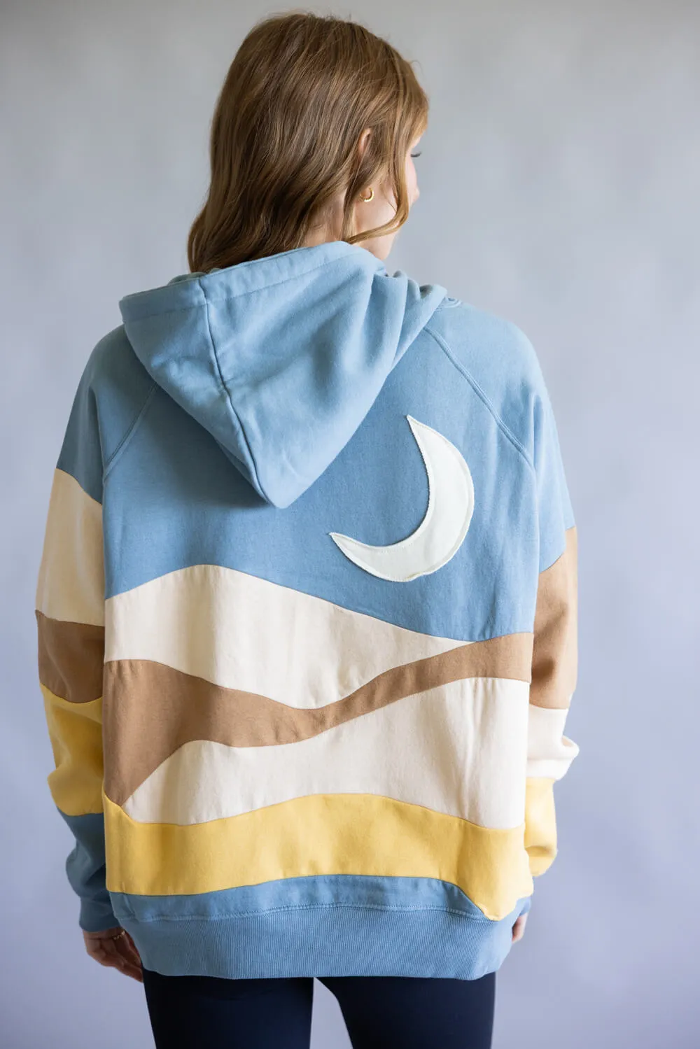 Simply Southern Moon Patch Hoodie for Women in Multi | PP-0225-HD-PATCH-MOON sold by Glik’s product image thumbnail 3