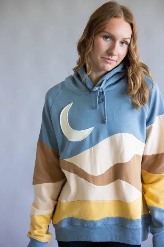Simply Southern Moon Patch Hoodie for Women in Multi | PP-0225-HD-PATCH-MOON sold by Glik’s