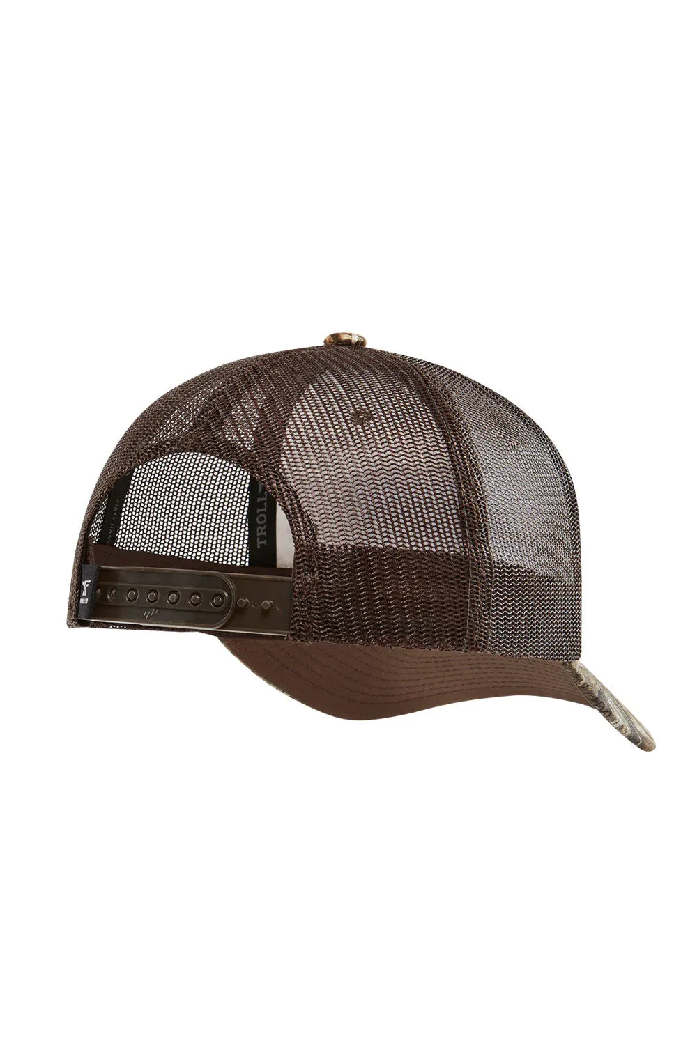 Troll Co. Barricade Curved Brim Trucker Hat for Men in Camo | TC2070-CAMO sold by Glik’s product image thumbnail 2