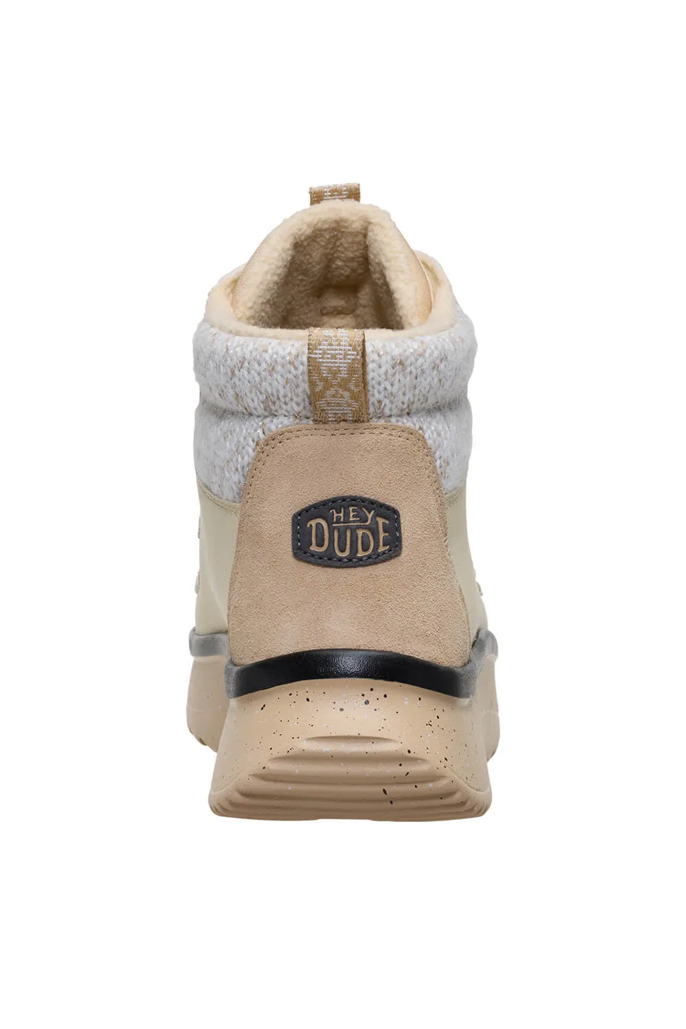 HEYDUDE Women’s Wendy Peak Apres Coated Canvas in Walnut | 44357-267 sold by Glik’s product image thumbnail 4