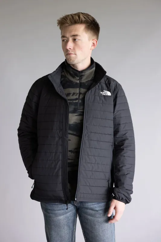 The North Face Canyonlands Hybrid Full Zip Jacket for Men in Black | NF0A7UJK-4H0 BLACK sold by Glik’s