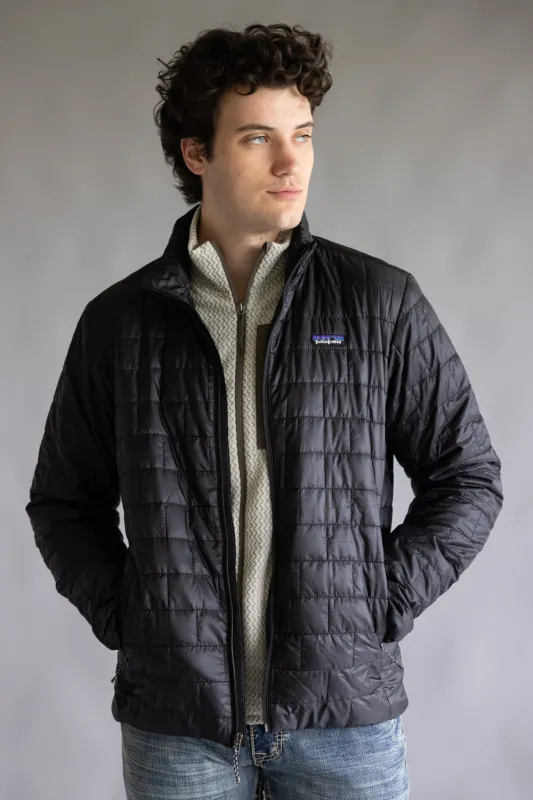 Patagonia Men’s Nano Puff Jacket in Black | 84213-BLK sold by Glik’s