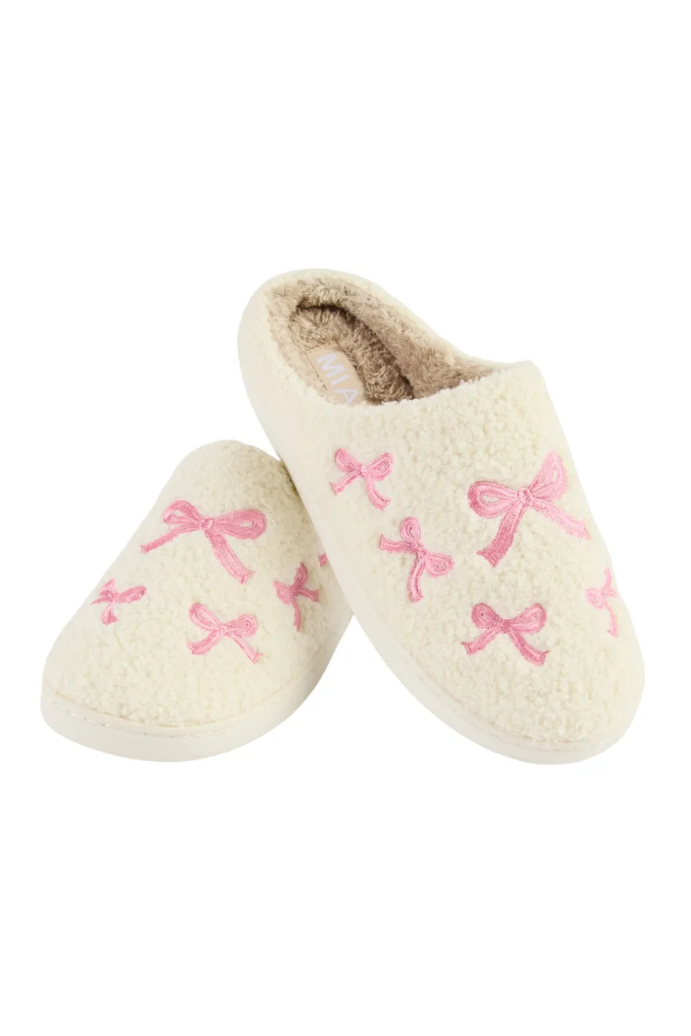 MIA Cozi Slippers for Women in Pink Bows | GS1412401-PINKBOW sold by Glik’s product image thumbnail 2