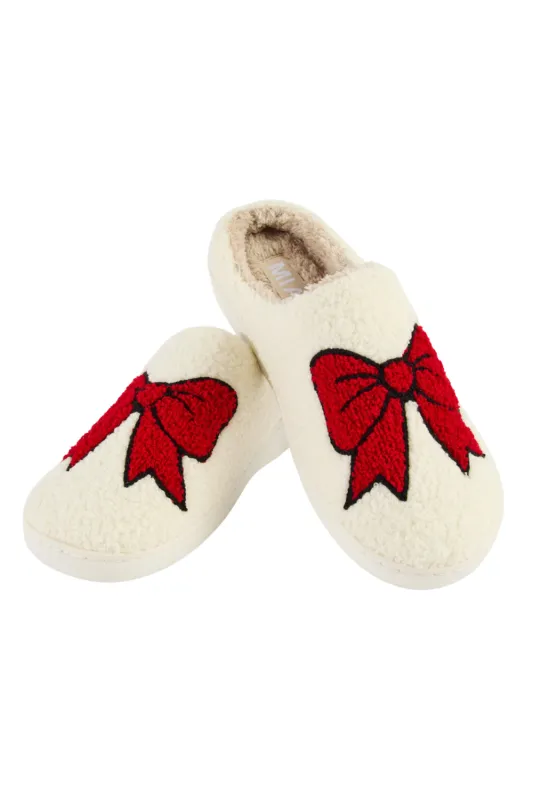 MIA Cozi Slippers for Women in Red Bow | GS1412401-REDBOW sold by Glik’s