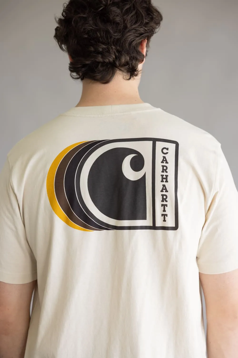 Carhartt C Graphic T-Shirt for Men in Oat Milk | 107048-A16 OAT sold by Glik’s product image thumbnail 4