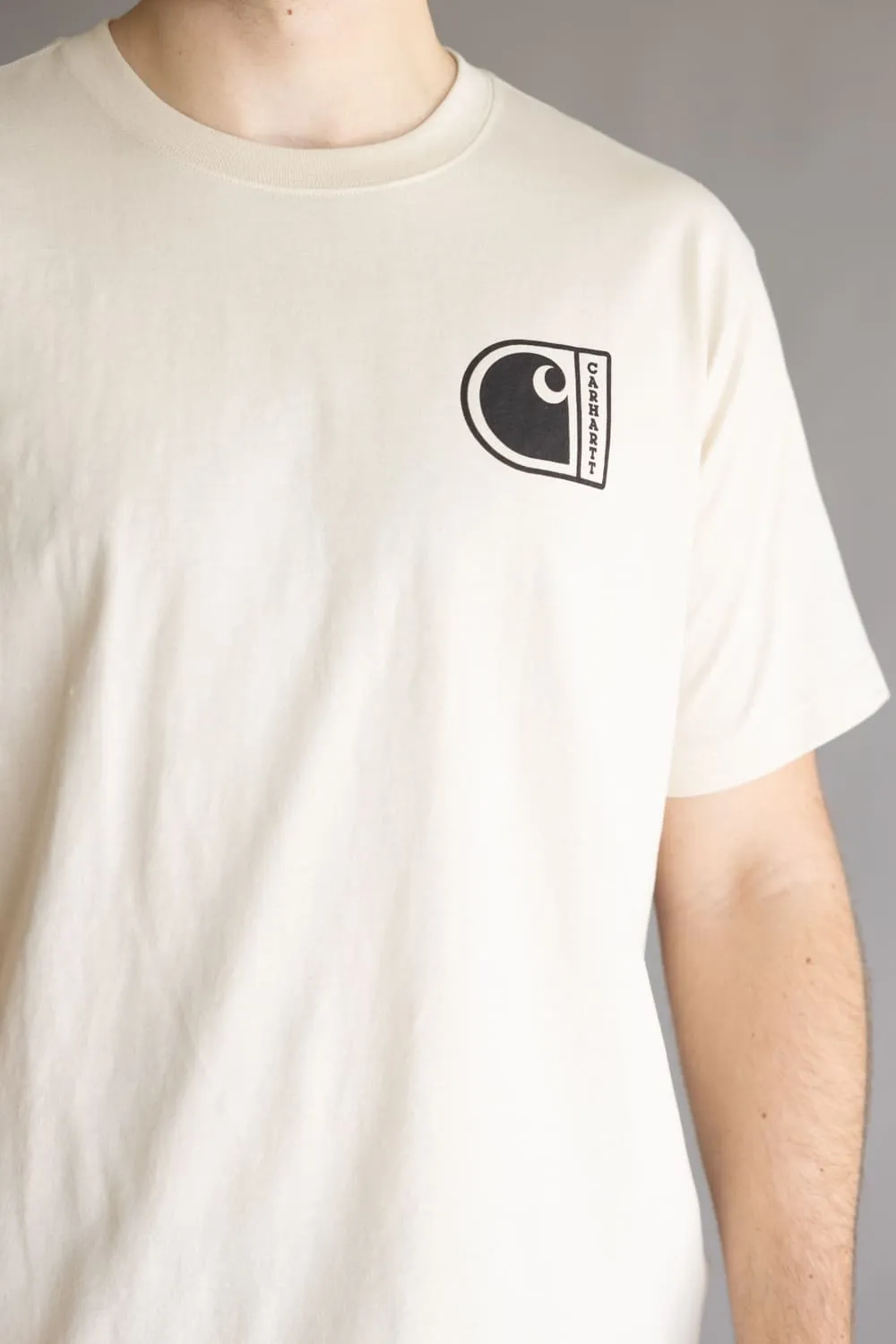 Carhartt C Graphic T-Shirt for Men in Oat Milk | 107048-A16 OAT sold by Glik’s product image thumbnail 3