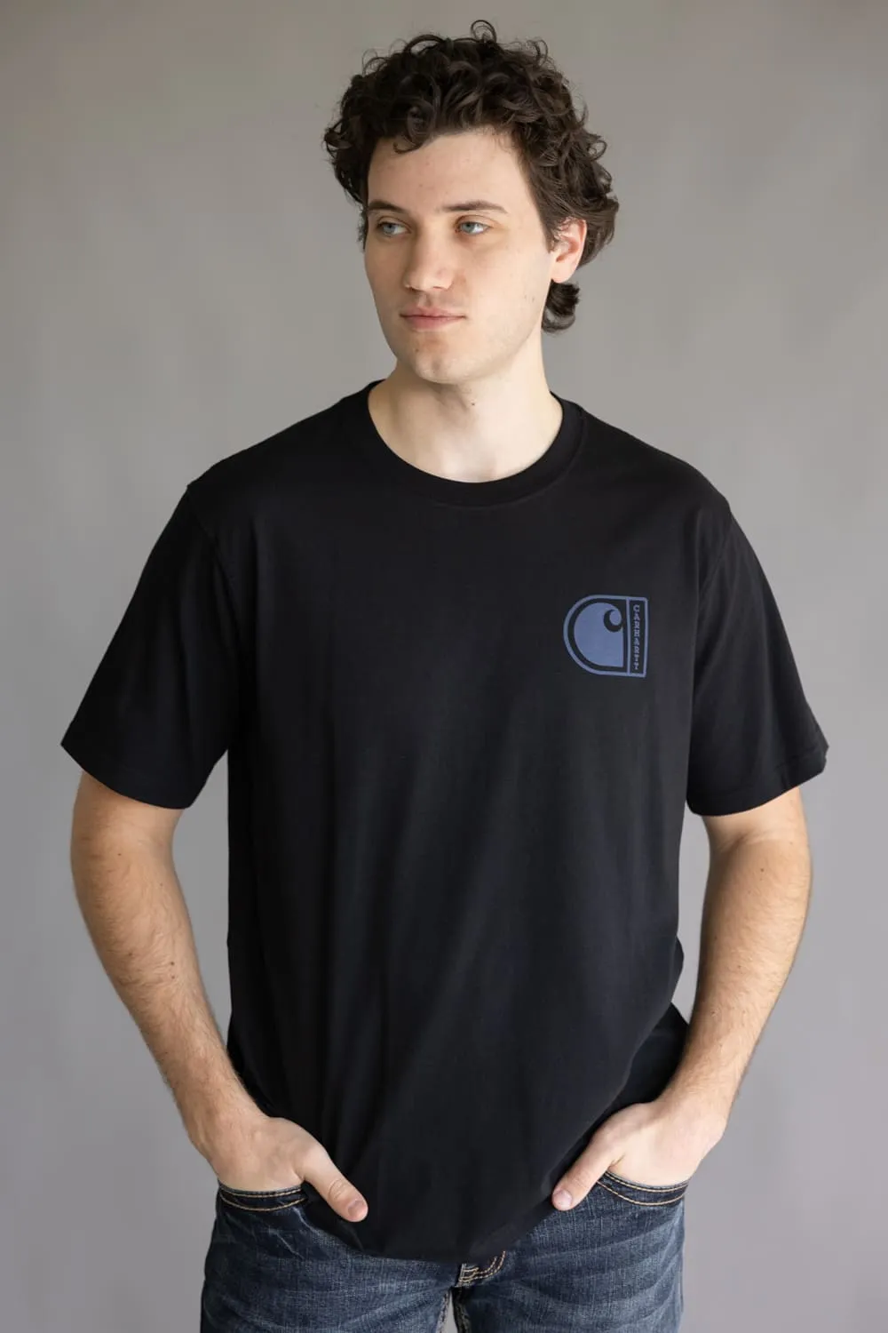 Carhartt C Graphic T-Shirt for Men in Black | 107048-N04 BLACK sold by Glik’s product image thumbnail 4