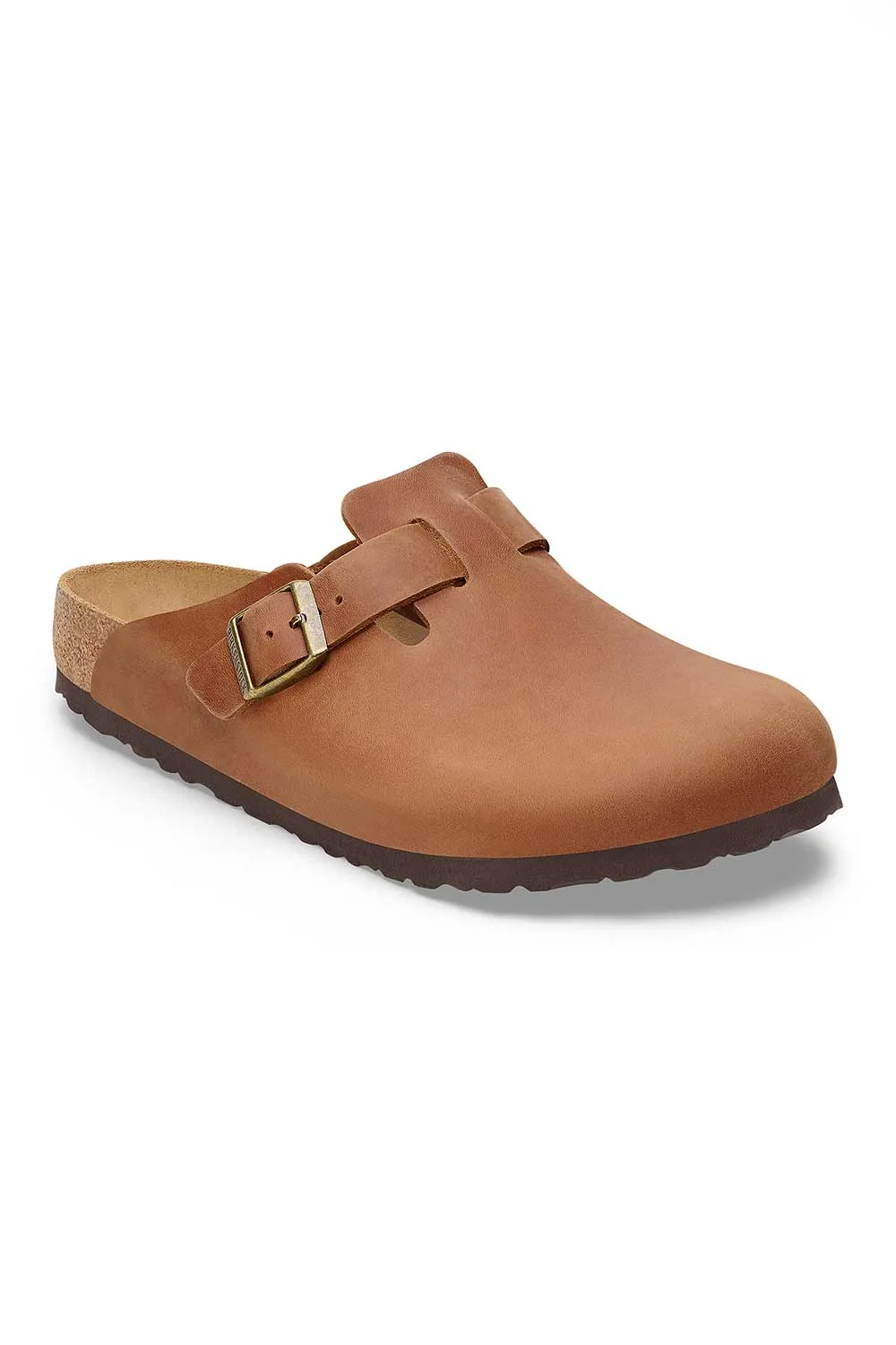Birkenstock Boston Oiled Leather Clogs for Men in Cognac | 1028179 sold by Glik’s product image thumbnail 3