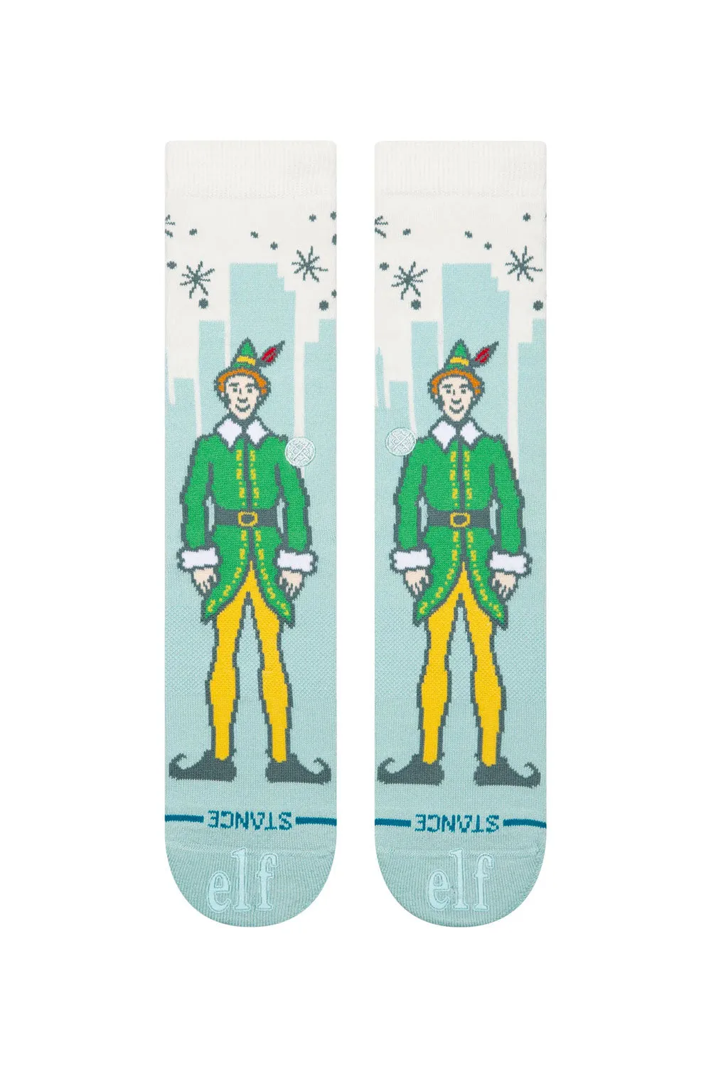 Stance Elf Big City Elf Crew Socks for Men in Blue | A555D25BIG-ICEBLUE sold by Glik’s product image thumbnail 2