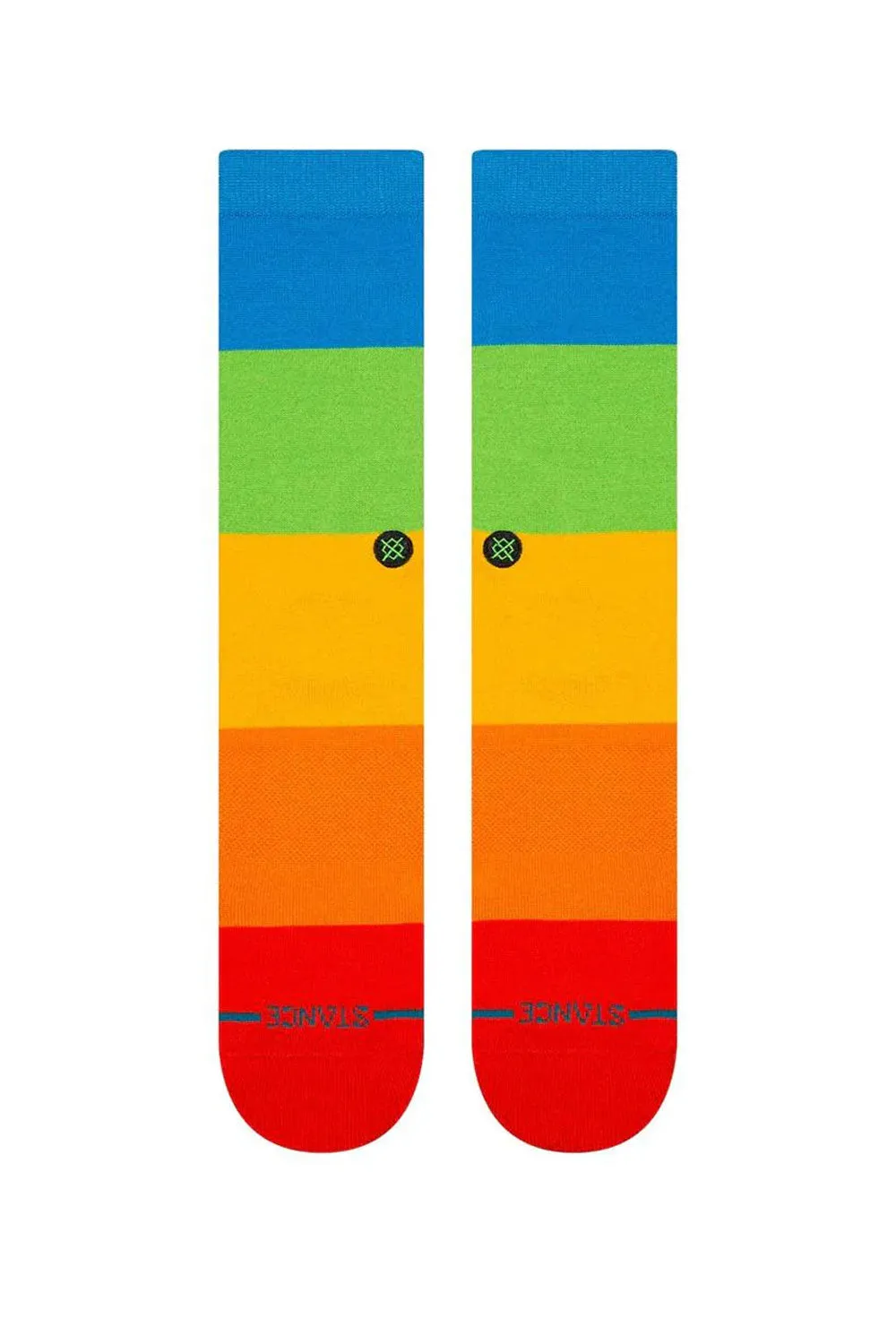 Stance Snapshot Crew Socks for Men in Rainbow | A555D25SNA-MULTI sold by Glik’s product image thumbnail 2