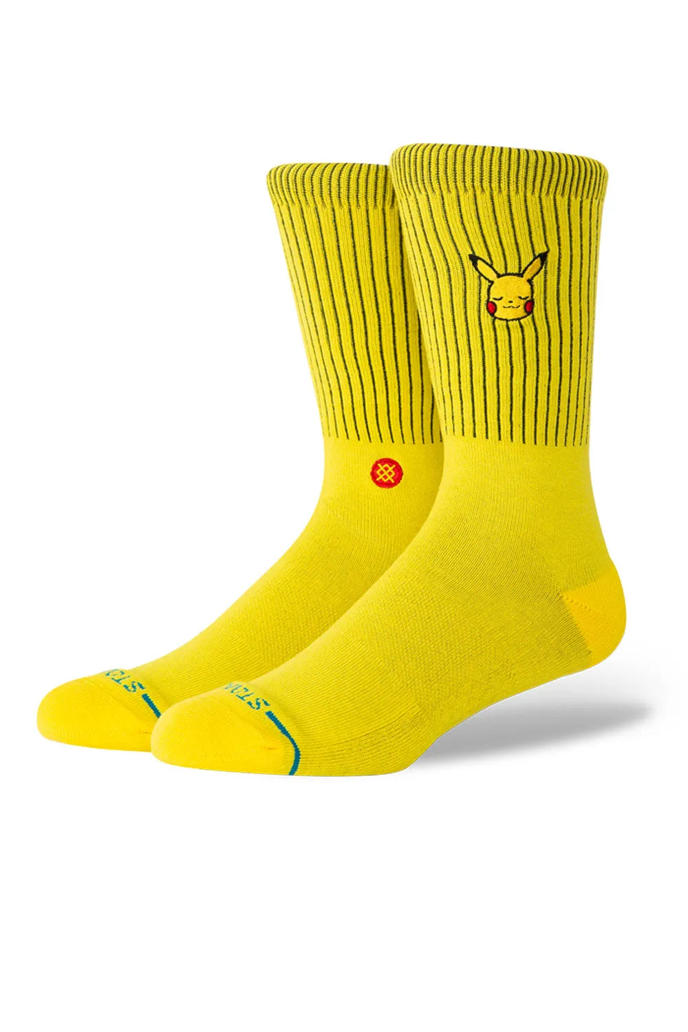 Stance Pokemon Pikachu Crew Socks for Men in Yellow | A555D25PIK-YELLOW sold by Glik’s product image thumbnail 3