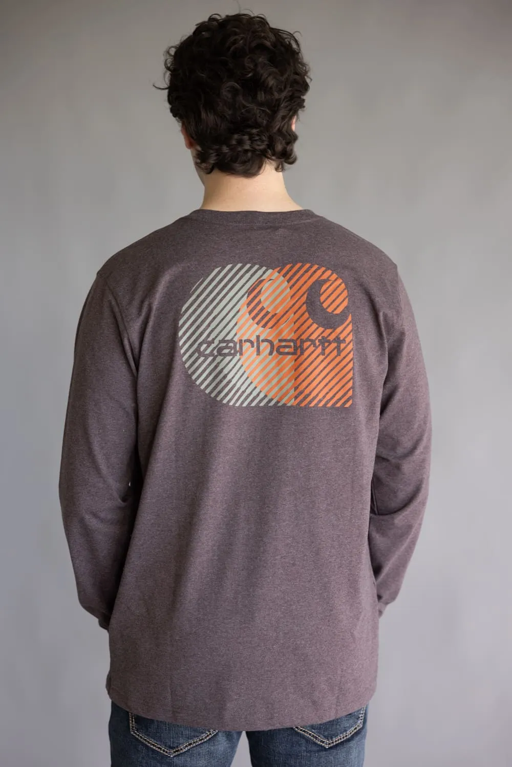 Carhartt Heavyweight Pocket C Graphic T-Shirt for Men in Dark Sepia | 107036-BB4 SEPIA sold by Glik’s product image thumbnail 3