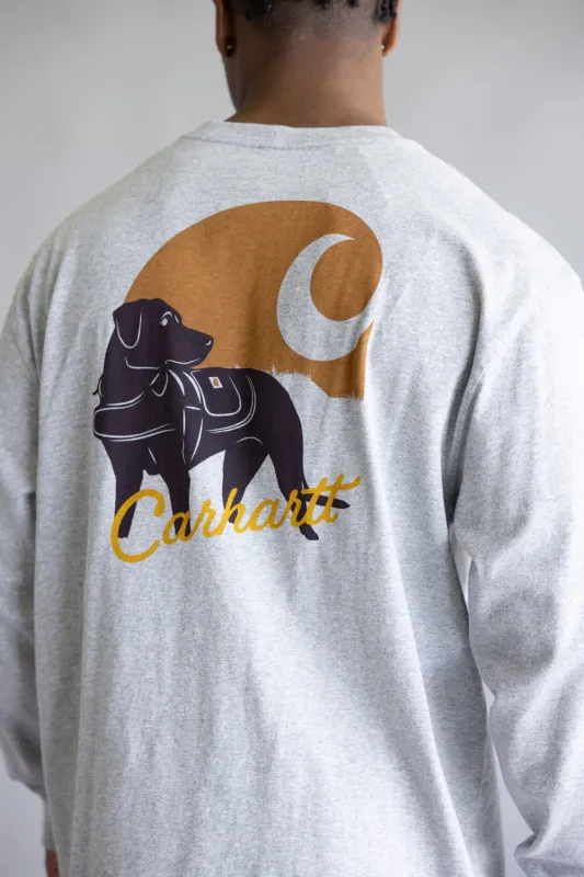 Carhartt Heavyweight Pocket Dog T-Shirt for Men in Gray | 107042-HGY GRAY sold by Glik’s