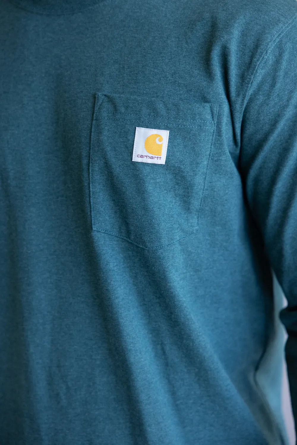 Carhartt Heavyweight Pocket C Graphic T-Shirt for Men in Greenstone | 107036-GM2 GREEN sold by Glik’s product image thumbnail 4