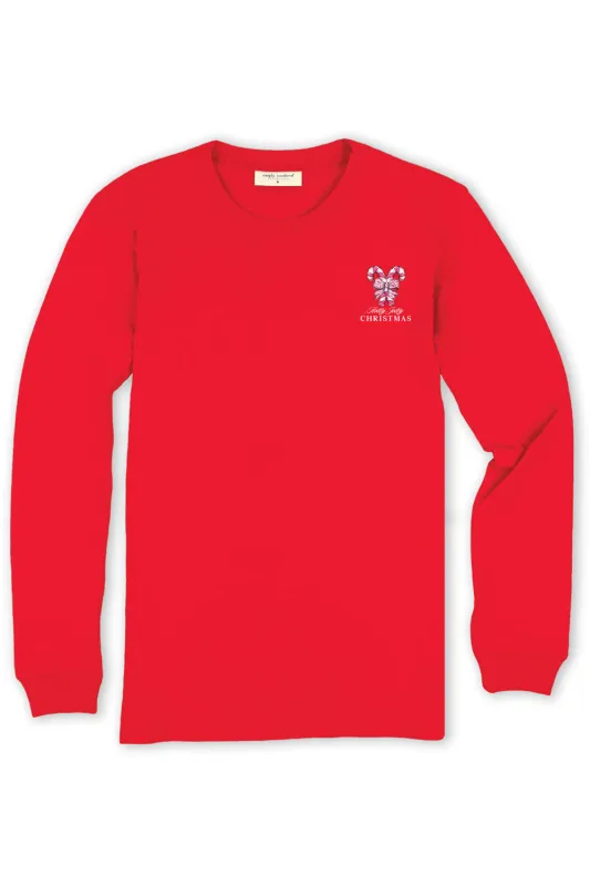 Simply Southern Plus Size Tree Long Sleeve T-Shirt for Women in Red | EXT-LS-TREE-RED sold by Glik’s