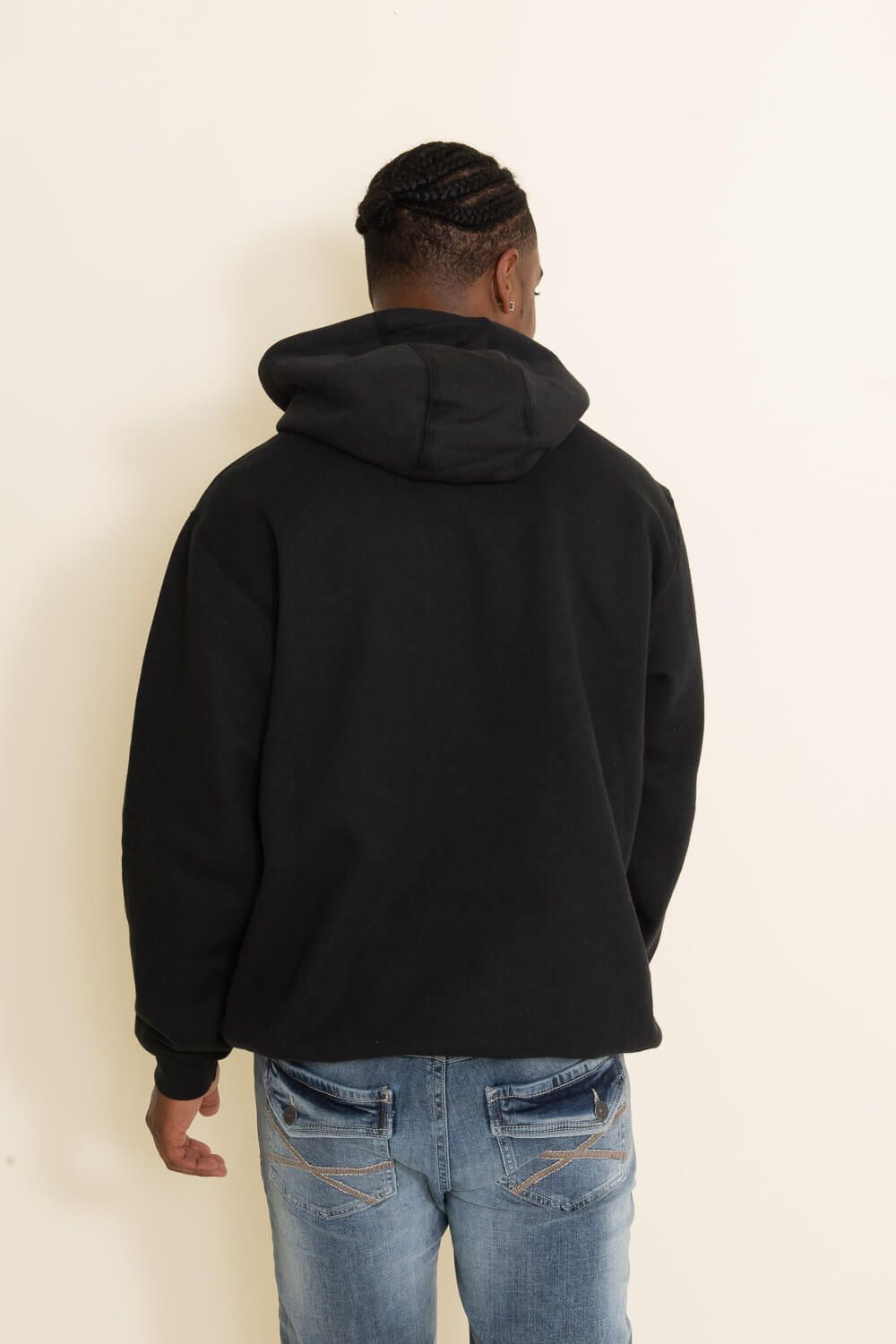 Carhartt Midweight Camo Logo Graphic Hoodie for Men in Black | 105486-BLK BLACK sold by Glik’s product image thumbnail 2