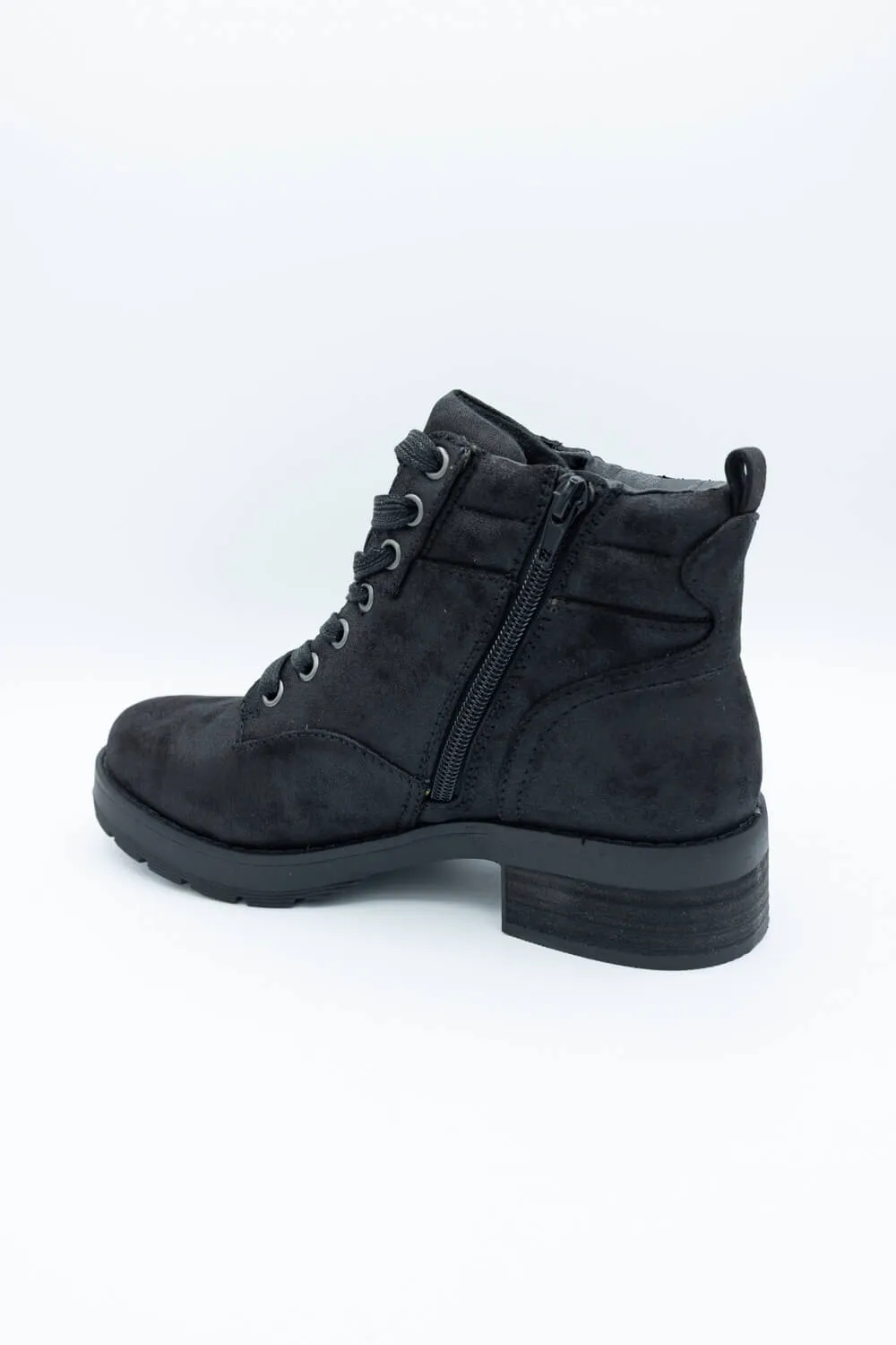 B52 Lace Up Bootie for Women in Black | 225532F6T-BLACK sold by Glik’s product image thumbnail 3