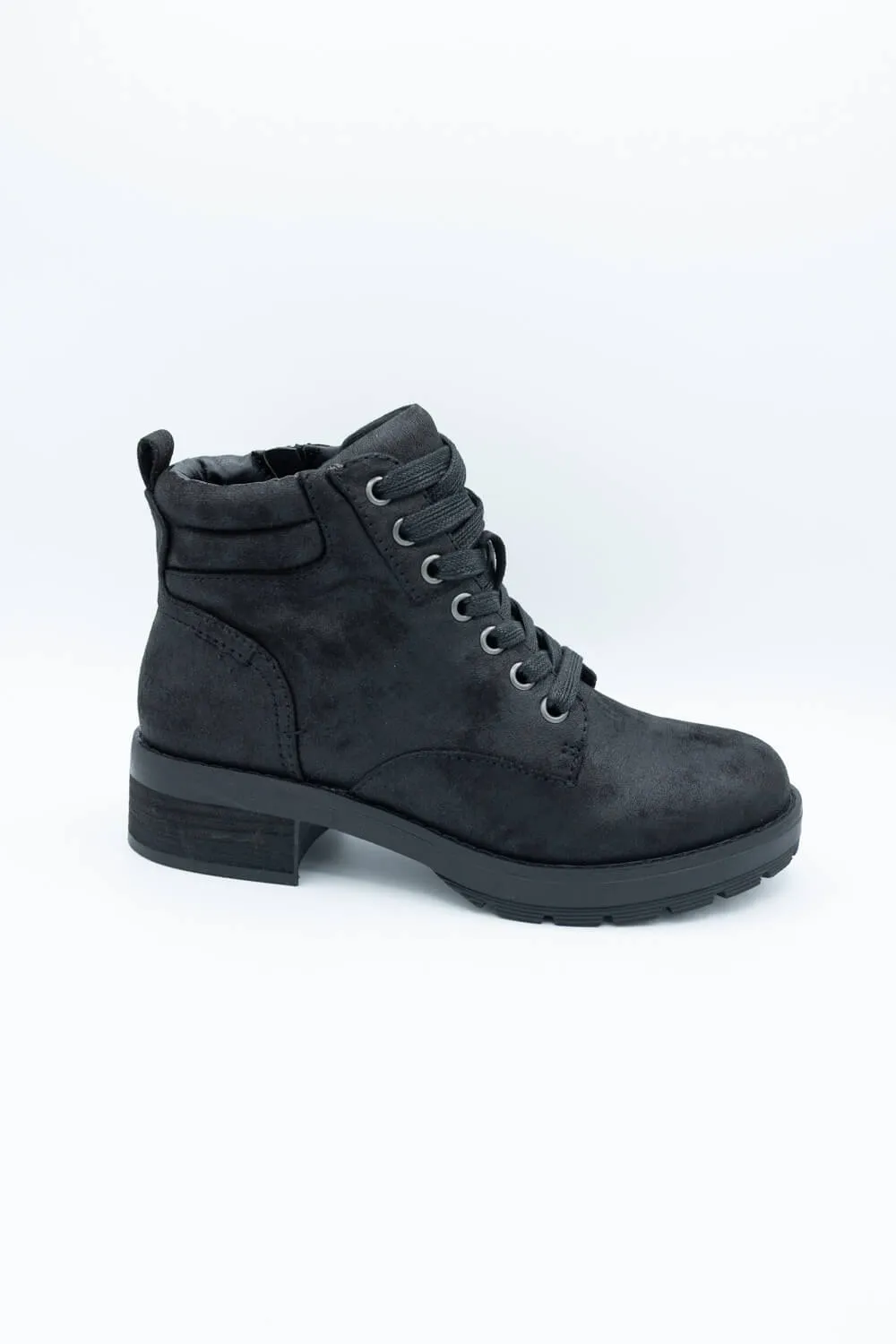B52 Lace Up Bootie for Women in Black | 225532F6T-BLACK sold by Glik’s product image thumbnail 2